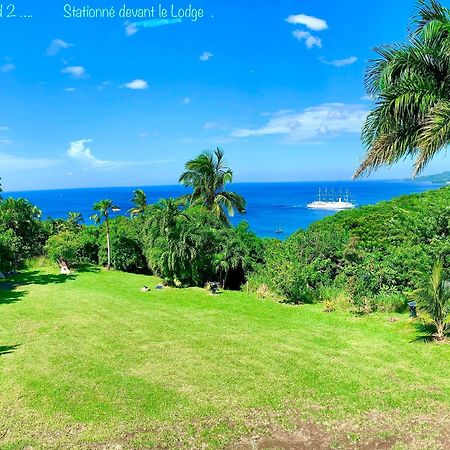 Lodge Colibris Piscine Privee Vue Panoramique Mer Et Montagne Pelee , 500 M Plage Dans Un Parc , Calme Assure Ideal Pour Decouvrir Le Nord Caraibes Le Carbet Zewnętrze zdjęcie